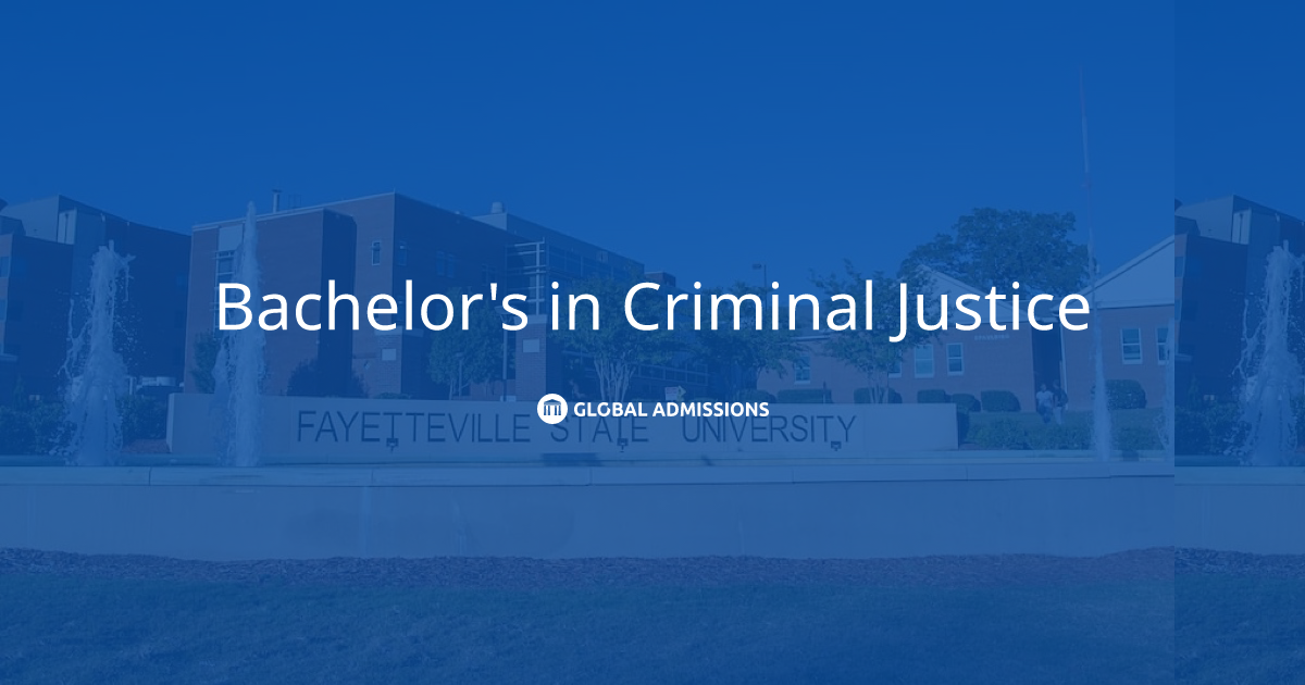 Bachelor's in Criminal Justice at Fayetteville State University